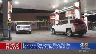 Sources: Customer shot in head at Bronx gas station