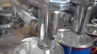 خط پرکن رنگ در شرکت رنگ سحر( The automatic packing line in Sahar Paint Company)