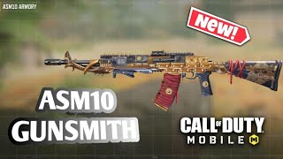 Best ASM10 - Scabbard Fast Ads - No Recoil Gunsmith || Season 3 New Gun CODM