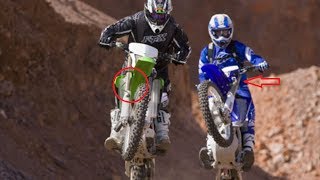 WATCH NOW !!! Kawasaki KLX450R vs Yamaha WR450F   COMPARISON TEST