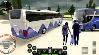 Bus simulator ultimate | New city bus driving game 🚌 | android iOS gameplay