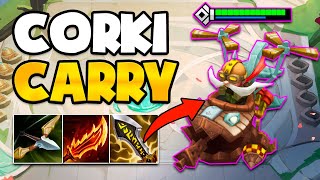 😱 CORKI CARRY 6 SCRAPS DAÑO MASIVO - TFT Set 13