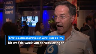 Emoties, demonstraties en winst voor PVV: dit was de week van de verkiezingen | Hart van Nederland