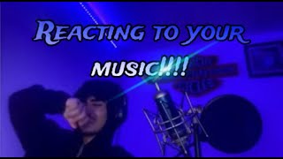 Reacting to your music live