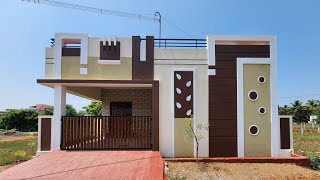 3சென்டில் அழகான வடக்கு பார்த்த 2BHK வீடு | House for sale in Ondipudhur | North facing | Coimbatore.