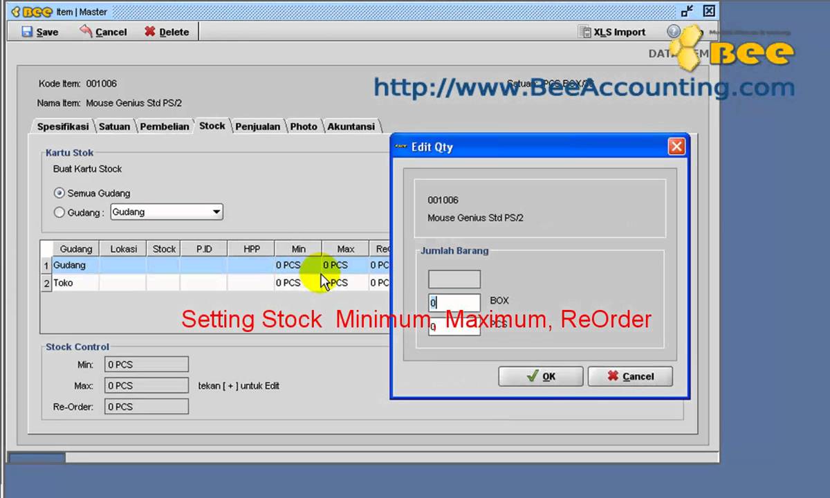 Bee Accounting Software Akuntansi Tour Video Youtube