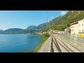 ★ 4K 🇨🇭Cab Ride Mendrisio - Bellinzona - Olten - Cornaux, Switzerland [08.2019]