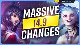 NEW PATCH 14.9 CHANGES: MASSIVE UPDATE - League of Legends