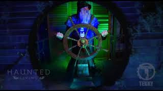 Lowes 2024 Haunted Harbor Talking Steering Captain