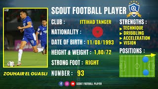 ZOUHAIR EL OUASLI 🔵 WINGER 🔵 IRT TANGER 🔵 BEST OF 2023/22 HD