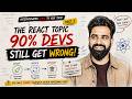 90% of React Developers Get Component Lifecycle Wrong | React Interviews Part 2