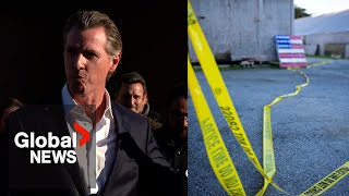 "Do your damn job": California's Gavin Newsom blasts federal lawmakers amid spate of shootings |FULL