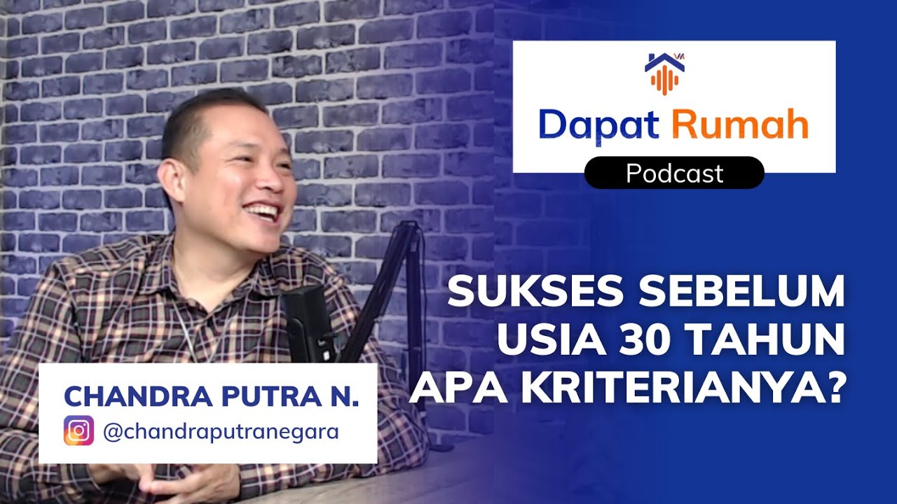 SUKSES SEBELUM USIA 30 TAHUN, APA KRITERIANYA? - YouTube