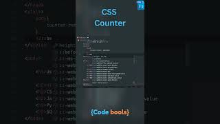 CSS Counter #css #javascript #html #counter #css #coding #shorts #code