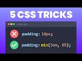 5 CSS Tips & Tricks for better Responsive Web Design