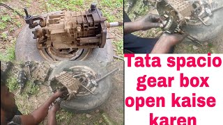 Tata spacio gear box kaise kholen / Tata 207 gearbox open / टाटा स्पेशियो गियर बॉक्स ओपन कैसे करें