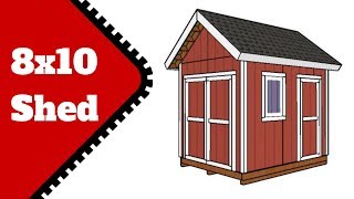 8x10 Shed Plans Free