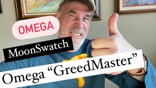 Let's talk about the MoonSwatch from Omega and Swatch, Moon Swatch yes or no? Omega GreedMaster!