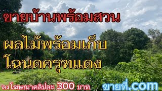 #ขายบ้านพร้อมที่ดิน ทำ#สวนผลไม้ พร้อมเก็บ#โฉนดที่ดิน #ที่ดิน #นครนายก #ที่ดินราคาถูก @com-rb7kp