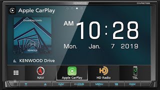 Kenwood DNR876S CarPlay/Android Auto with Garmin in a 2011 Chevrolet Equinox #lockdownsecurity