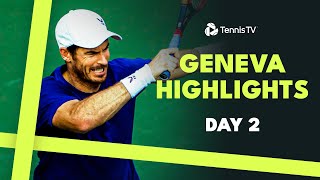 Murray Returns To Tour; Cobolli, Karatsev & Shevchenko Feature | Geneva 2024 Highlights Day 2