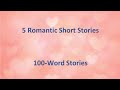 5 Romance Short Stories by John Jemar