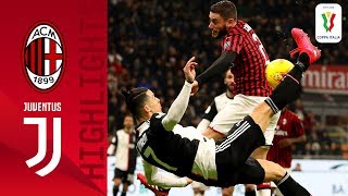 Milan 1-1 Juventus | CR7 scores again as Juve rescue cup draw in Milan | Semi-finals | Coppa Italia