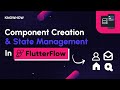 Component Creation and State Management in Flutter Flow 2024 | No Code Development