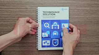 TECHNOVAGE SOLUTION NOTEBOOK| PREMIUM KADO