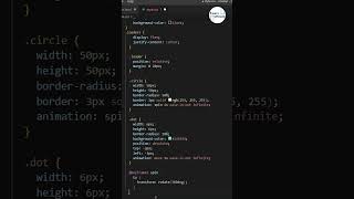 Creative CSS Loading Animation | Html CSS Animation Effects (Short Tutorial) #html #css #shorts