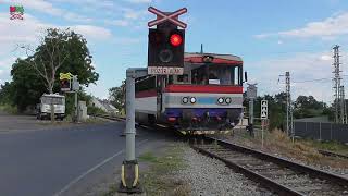 Železniční přejezd Žalhostice/Velké Žernoseky [P3389] - 9.8.2022 / Czech railroad crossing