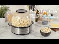 NSPFP6SS | Nostalgia 6Qt. Stainless Steel Stirring Popcorn Popper