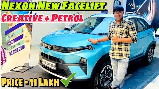 Tata Nexon CREATIVE Plus Variant - Value for Money ? Rs 11.69 Lakh | Better than Brezza ?🔥