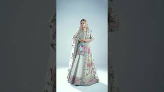 @sakshisindhi White designer Lehenga long choli new multy color embroidery collection pakistani