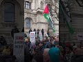 protesters in london rally in support of palestine