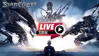 【 인피쉰 LIVE 】 ( 2018-10-27 토요일 생방송) 8인 1:1 개인전 벽없는 빨무 서든데스 시참! 햄버거세트^^ 빠른무한 스타 팀플 Starcraft