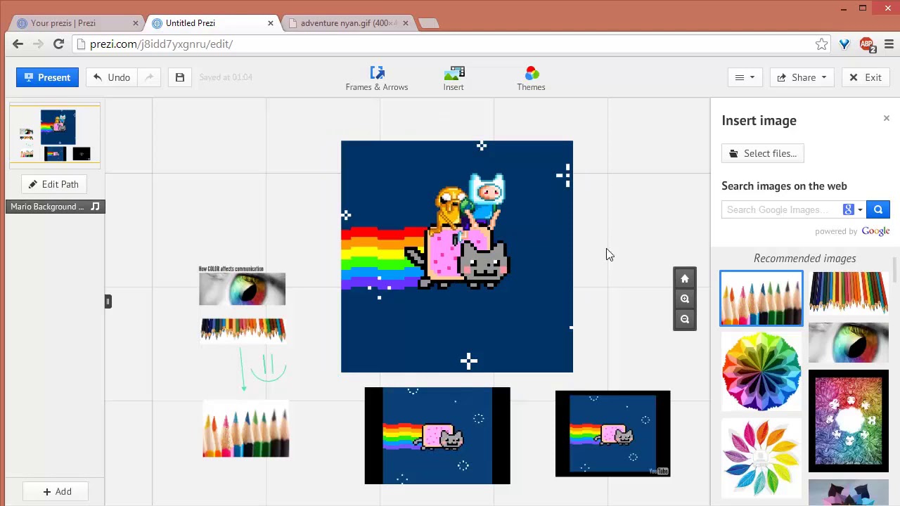 Prezi Adding Gif Animation Part 06 Youtube