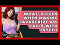 What Is CORS When Making JavaScript API Calls With Fetch? - JavaScript Toolkit