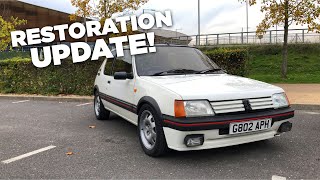 Peugeot 205 GTI Restoration \u0026 COST SO FAR