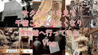 【Vlog】稲作アニメ・サクナヒメを見て千歯こきが見たくなり博物館へ行ってきた。I went to the museum after watching the anime Sakunahime.