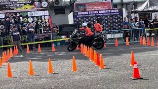 20231202 Motorclyde regional skills challenge Sir?? BMW GS1250? 2nd heat