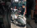 Vespa Largeframe asudah Nyala