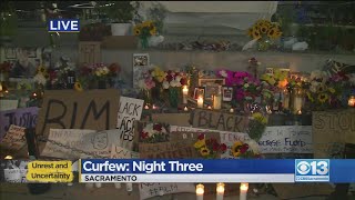 All Quiet On Night 3 Of Sacramento Curfew