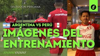 Argentina vs Perú: Selección peruana ya entrena en Buenos Aires | Eliminatorias QATAR 2022