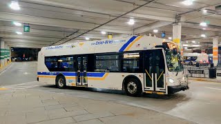 Bee Line Bus: 2021 New Flyer XE35 144 on Route 13 at White Plains TransCenter