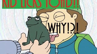 KID LICKS TOAD TO GET HIGH!?!