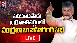 Nara Chandrababu Public Meeting Live : పెదకూరపాడు నియోజకవర్గంలో చంద్రబాబు బహిరంగ సభ  | RTV