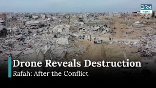 Drone Footage Reveals Rafah Destruction | DRM News | AH15