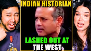 WHEN AN INDIAN HISTORIAN LASHED OUT AT THE WEST - Reaction! | Brut India