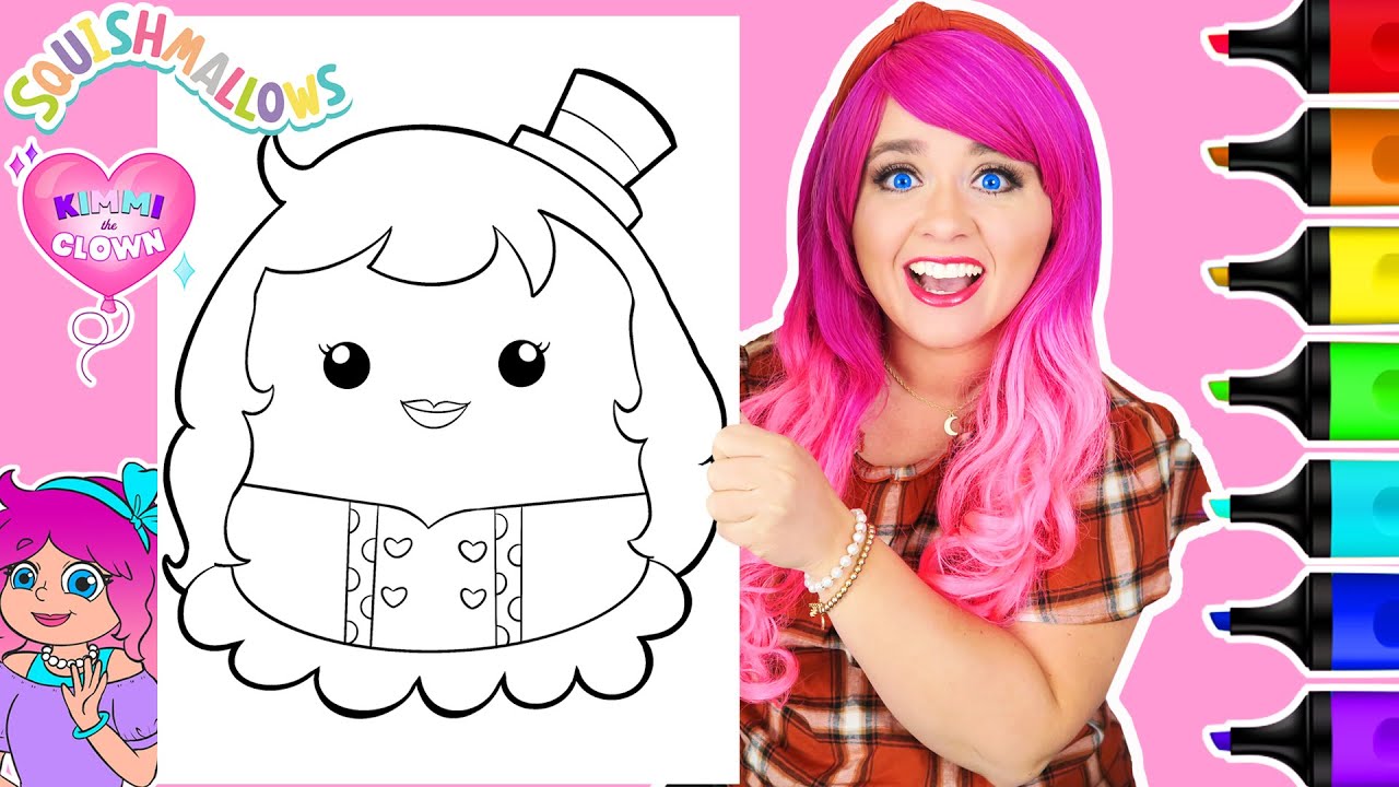 Kimmi The Clown Coloring Pages Printable 2025